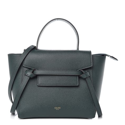 celine nano black price|CELINE Grained Calfskin Nano Belt Bag Black .